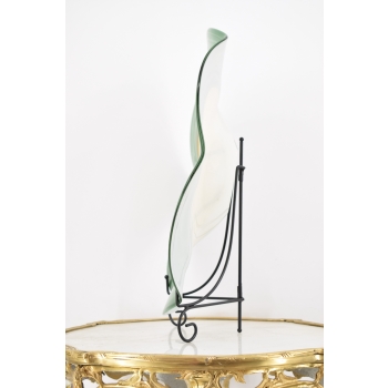 Talerz Patera w Stylu Murano - Grube Szkło Murano Style - 52 x 48cm Ozdoba