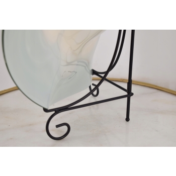 Talerz Patera w Stylu Murano - Grube Szkło Murano Style - 52 x 48cm Ozdoba