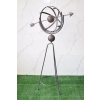 Metalowy Zegar Słoneczny - Stojący - Figura Metalowa - Dekoracja Dom Ogród