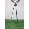 Metalowy Zegar Słoneczny - Stojący - Figura Metalowa - Dekoracja Dom Ogród