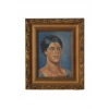 Jacek Malczewski - Portret Kobiety - Stary Obraz Olejny - Złota Rama 34x28