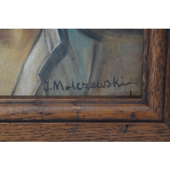 Jacek Malczewski - Autoportret - Portret Mężczyzny - Stary Obraz Olejny