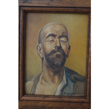 Jacek Malczewski - Autoportret - Portret Mężczyzny - Stary Obraz Olejny