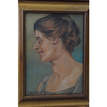 Jacek Malczewski - Portret Kobiety - Kobieta - Obraz Olejny