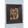 TAMARA De Łempicka - Portret Kobiety w Białym Turbanie - Obraz Olejny