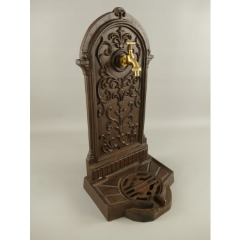 WYLEWKA - FONTANNA - BRĄZ- ŻELIWNY KRAN 65cm 13kg