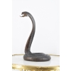 Groźna Kobra - Wąż Grzechotnik - Cobra - Figura Rzeźba z Brązu - Dekoracja