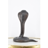 Groźna Kobra - Wąż Grzechotnik - Cobra - Figura Rzeźba z Brązu - Dekoracja