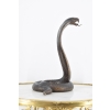 Groźna Kobra - Wąż Grzechotnik - Cobra - Figura Rzeźba z Brązu - Dekoracja