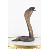 Groźna Kobra - Wąż Grzechotnik - Cobra - Figura Rzeźba z Brązu - Dekoracja
