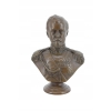 Popiersie z Brązu - Car Mikołaj II - Rosyjska Figura z Brązu