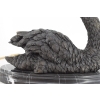 Dostojny Łabędź - Brąz - Granitowa Podstawa - Figura z Brązu - Dekoracja