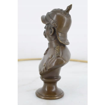 Popiersie z Brązu - Otto Van Bismarck - Figura z Brązu - Dekoracja