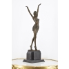 Demetre Chiparus - Orientalna Tancerka - Kobieta Art Deco - Figura z Brązu
