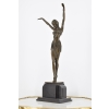 Demetre Chiparus - Orientalna Tancerka - Kobieta Art Deco - Figura z Brązu