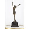 Demetre Chiparus - Orientalna Tancerka - Kobieta Art Deco - Figura z Brązu