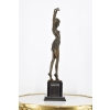 Demetre Chiparus - Orientalna Tancerka - Kobieta Art Deco - Figura z Brązu