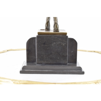 Demetre Chiparus - Orientalna Tancerka - Kobieta Art Deco - Figura z Brązu