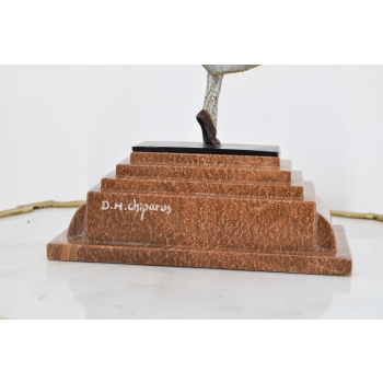 Demetre Chiparus - Zmysłowa Tancerka - Kobieta Art Deco - Figura z Brązu