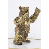 Groźny Niedźwiedź - Mechaniczny Miś Niedźwiadek Figurka Statuetka - Prezent