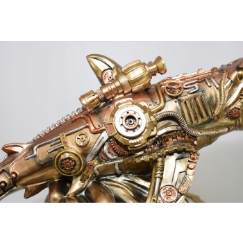 Atakujący Groźny Rekin - Mechaniczna Ryba Szczeki - Figurka Statuetka