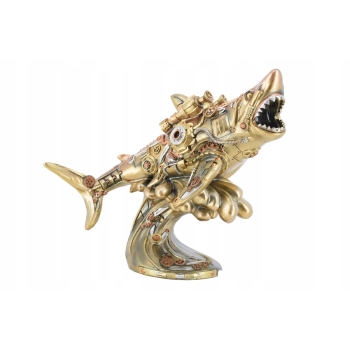 Atakujący Groźny Rekin - Mechaniczna Ryba Szczeki - Figurka Statuetka
