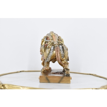 Waleczny Byk - Mechaniczny Bull - Figura Rzeźba - Prezent Ozdoba