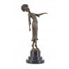 ART DECO - D.H CHIPARUS - FIGURA Z BRĄZU TANCERKA