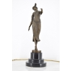ART DECO - D.H CHIPARUS - FIGURA Z BRĄZU TANCERKA