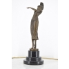 ART DECO - D.H CHIPARUS - FIGURA Z BRĄZU TANCERKA
