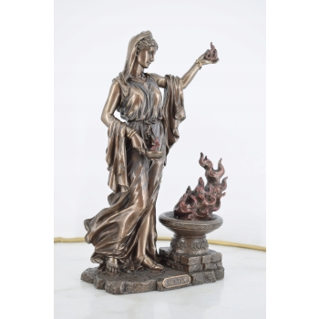 Bogini Hestia - Grecka Mitologia - Figura Rzeźba - Dekoracja Ozdoba
