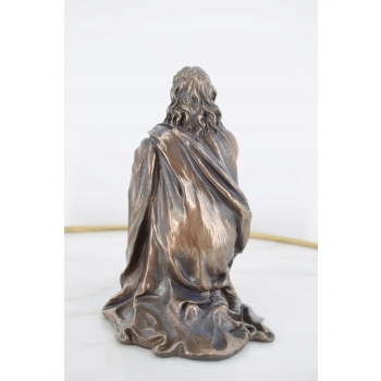 Modlący się Jezus - Jezus w Ogrójcu - Figura Rzeźba - Biblia - Dekoracja