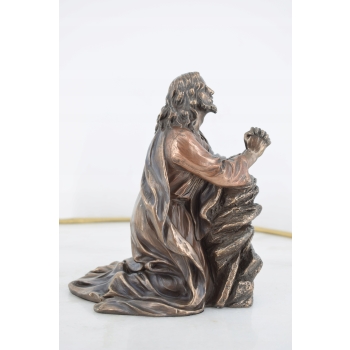 Modlący się Jezus - Jezus w Ogrójcu - Figura Rzeźba - Biblia - Dekoracja