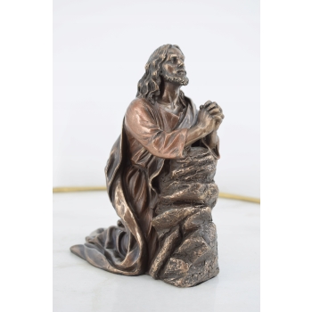 Modlący się Jezus - Jezus w Ogrójcu - Figura Rzeźba - Biblia - Dekoracja