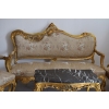 Barokowy Komplet Wypoczynkowy Wypoczynek - Sofa + 4 Fotele + Stół SALON
