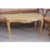 Barokowy Komplet Wypoczynkowy Wypoczynek Róż Kwiaty Sofa + 4 Fotele + Stół