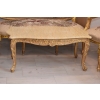 Barokowy Komplet Wypoczynkowy Wypoczynek Gobelin Sofa + 4 Fotele + Stół