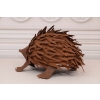Metalowy Jeż Jeżyk - Figura Ogrodowa - Dekoracja - Ozdoba