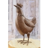 Metalowa Kura - Figura Ogrodowa - Ogród Figurka Kurczak