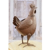 Metalowa Kura - Figura Ogrodowa - Ogród Figurka Kurczak