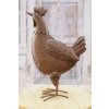 Metalowa Kura - Figura Ogrodowa - Ogród Figurka Kurczak