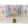 Metalowa Kura - Figura Ogrodowa - Ogród Figurka Kurczak - Vintage Rzeźba