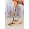 Metalowa Figura - Bocian Czapla Paw Ptak - Ogród Figurka - Dekoracja Ozdoba