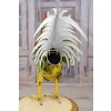 Metalowy Kogut- Figura Ogrodowa - Kolorowy Kogut