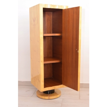 Drewniana Szafka Art Deco - Szafa Komoda - 3 Półki - Szyfoniera - Unikat