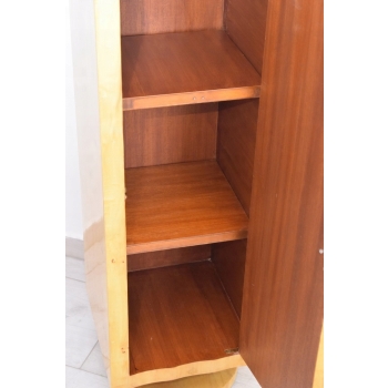 Drewniana Szafka Art Deco - Szafa Komoda - 3 Półki - Szyfoniera - Unikat