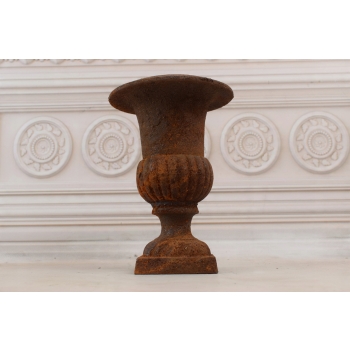 Donica Ogrodowa Żeliwna - Żeliwo - Doniczka Brązowa - 21 cm
