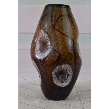 Kolorowy Wazon 3D - Murano Style - Meduzy - Grube Włoskie Szkło Dekoracja