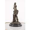 Romeo i Julia Miłość - Figura Rzeźba z Brązu - Marmur Podstawa - Francja