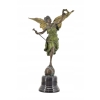 RZEŹBA FIGURA Z BRĄZU - VICTORIA - KOBIETA Z WIEŃCEM BRĄZ - MITOOGIA